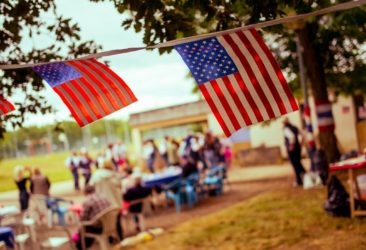 French-American club 4th of July BBQ in Toulouse